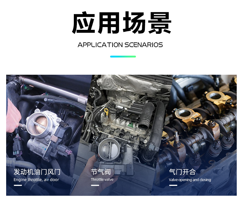 節(jié)氣門(mén)，風(fēng)門(mén)，油門(mén)，氣門(mén)舵機(jī)控制