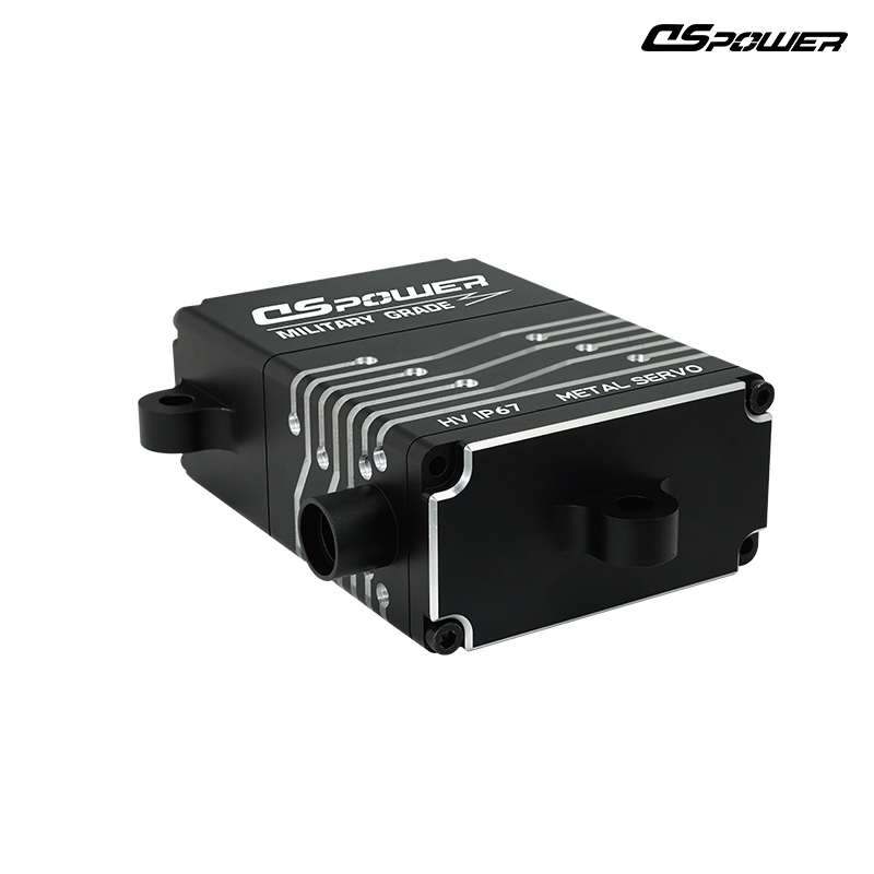 DS-W008-250KG級大扭矩扁身無人機(jī)尾翼副翼用droneCAN升降舵耐低溫重工舵機(jī)