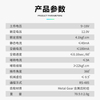 DS-W004B-18kgf·cm矮身105℃耐高溫防干擾航發(fā)節(jié)氣門(mén)用金屬無(wú)刷防水重工舵機(jī)