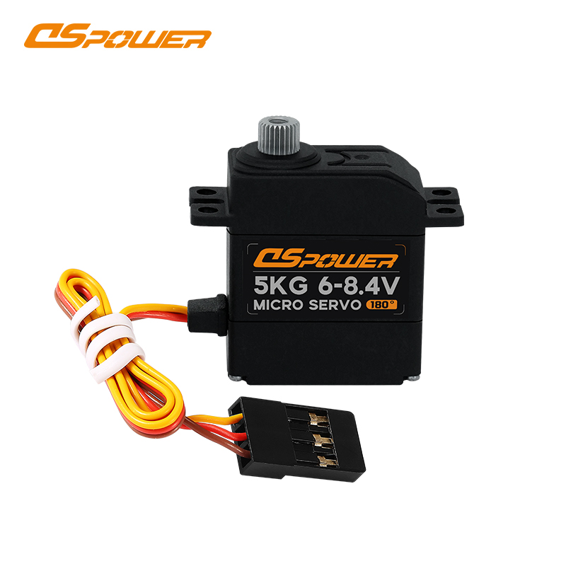 DS-S009B-5KG機(jī)器人大扭力MG90S升級(jí)堵轉(zhuǎn)防燒金屬機(jī)器狗微型舵機(jī)