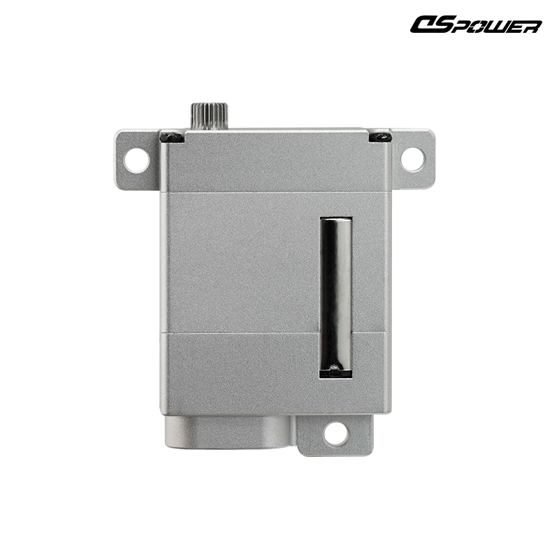 W009军工级重工全金属无人机舵机｜8KG扭矩｜-40℃宽温域｜CAN总线闭环控制 - 广东德晟智能科技有限公司